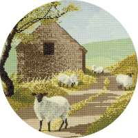 Набор для вышивания Heritage арт.JCST244E Sheep Track