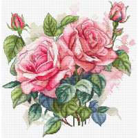 Набор для вышивания Letistitch арт.L8093 "Pink Bloom"