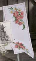 Набор для вышивания дорожки PERMIN арт.68-7130 Тюльпаны