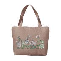 Набор для вышивания Le Bonheur des dames арт.8018 Handbag white flowers Белые цветы
