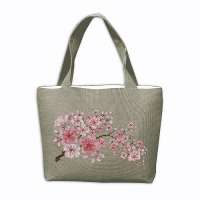 Набор для вышивания Le Bonheur des dames арт.8019 Handbag sakura flowers Цветы сакуры