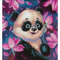 Набор для вышивания М.П. Студия арт.НВ-831 Романтичная панда