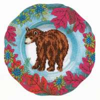 Набор для вышивания РТО арт.РТ-M70028 арт. M70028 Лесной декор. Медведь