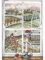 Набор для вышивания BOTHY THREADS XDD7 Rosehip Window