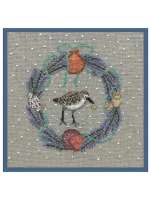 Набор для вышивания Le Bonheur des dames 2694 July wreath Sandpiper Июльский венок Кулик