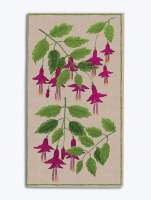 Набор для вышивания футляра для очков Le Bonheur des dames 3011 Spectacle case Fuchsia printed  Фуксия