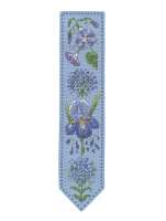 Набор для вышивания закладки  Le Bonheur des dames 4597 Bookmark Blue Flowers Голубые цветы