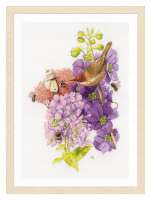 Набор для вышивания Lanarte PN-0203633 Everyone'sflowerencounter Цветочная встреча