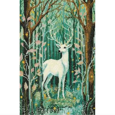 Набор для вышивания Heritage ESWH1751E Белый олень