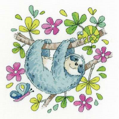 Набор для вышивания Heritage KCSL1525A Sloth
