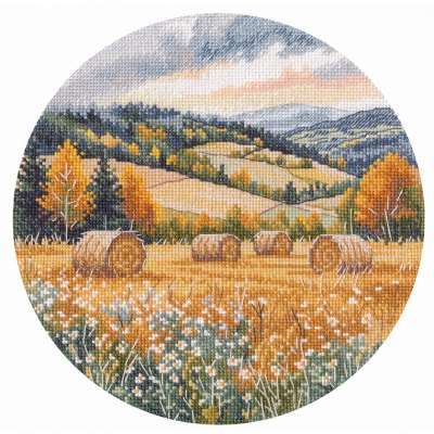 Набор для вышивания крестом Овен 1722 Эхо уходящего лета