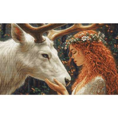 Набор для вышивания LUCA-S G724 Нежный дух леса