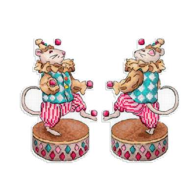 Набор для вышивания М.П. Студия Р-1111 Маленький жонглер