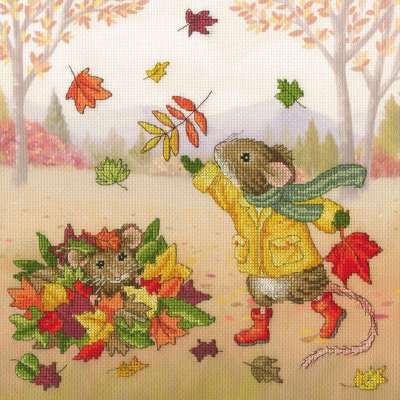 Набор для вышивания BOTHY THREADS XSS32 Fall Friends