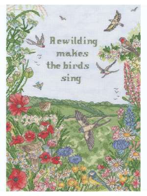 Набор для вышивания BOTHY THREADS XAL17 Rewild And Sing