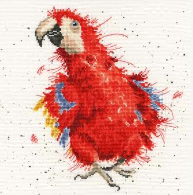 Набор для вышивания BOTHY THREADS XHD26 Parrot on Parade Попугай на параде