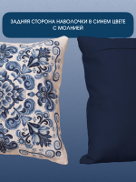 Набор для вышивания ИВАНКА арт.0-38С Подушка Гжель   