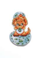 Набор для вышивания ИВАНКА арт.0-33 Семья динозавров. Детеныш.