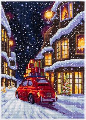 Набор для вышивания ПАННА PR-7497 Рождественская улочка