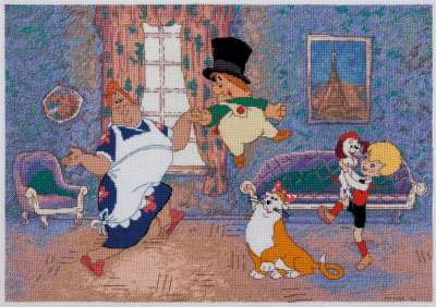 Набор для вышивания ПАННА CMF-D-7543 В веселой компании