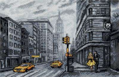 Набор для вышивания ПАННА GM-7399 Нью-Йорк