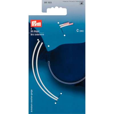 PRYM 991805 косточки (пара) сталь 2 мм 135 мм 2 шт