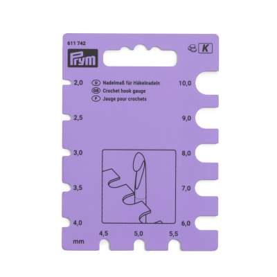 PRYM 611742 трафарет для определения номера крючков 1 шт