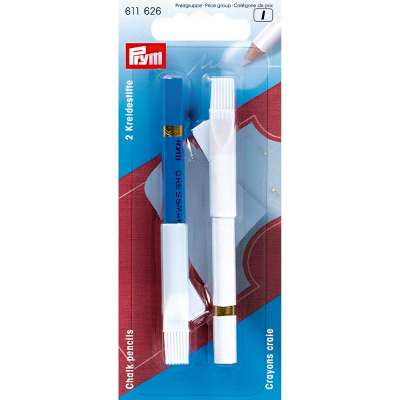 "PRYM" 611626 Карандаши меловые с щеткой 2 шт.