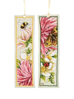 Набор для вышивания Lanarte PN-0221308 Pink Silk Dahlia