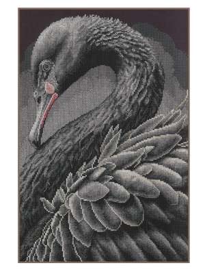Набор для вышивания Lanarte PN-0216657 Black swan