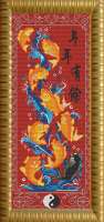Рисунок на ткани Конёк арт. 9610 9 рыбок богатства