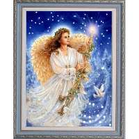 Рисунок на ткани Конёк арт. 9751 Рождественский ангел