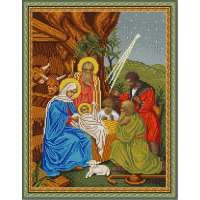 Рисунок на ткани Конёк арт. 9851 Рождество Христово