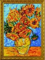 Рисунок на ткани Конёк арт. 9899 Подсолнухи Ван Гог