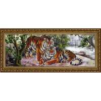 КОНЁК Рисунок на ткани арт. 9903 Амурские тигры