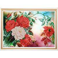 КОНЁК Рисунок на ткани арт. 9939 Розы в саду