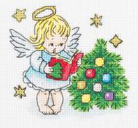 Набор для вышивания Кларт арт. 8-272 Рождественский ангел
