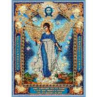 Набор для вышивания хрустальными бусинами ОБРАЗА В КАМЕНЬЯХ арт.7730 Ангел Хранитель домашнего очага