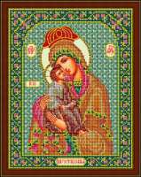 Набор для вышивания бисером GALLA COLLECTION арт.И064 Икона Божией Матери Цареградская