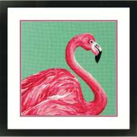 Набор для вышивания DIMENSIONS арт.71-20086 Розовый фламинго