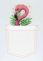 Набор для вышивания М.П. Студия арт.В-248 Розовый фламинго