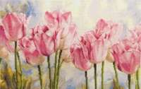 Набор для вышивания арт.Алиса - 237 Розовые тюльпаны