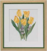 Набор для вышивания PERMIN  арт 70-2302 Жёлтые тюльпаны