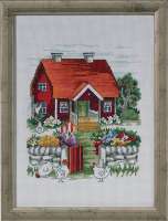 Набор для вышивания PERMIN арт.92-3125  Шведский домик