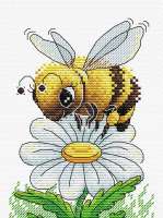 Набор для вышивания М.П. Студия арт.М-230 Трудолюбивая пчелка