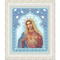 Рисунок на ткани Бисер Конёк 7103 Непорочное сердце Марии