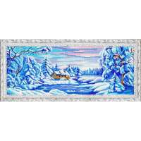 Рисунок на ткани Конёк арт. 9981 Зима искристая