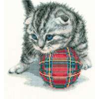 Набор для вышивания РТО арт.M708 Игривый котенок