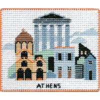 Набор для вышивания крестом Овен арт. 1055 "Столицы мира.Афины"