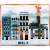 Набор для вышивания крестом Овен арт. 1057 "Столицы мира.Берлин"